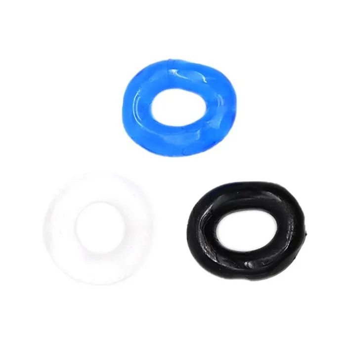 3-Pack Stay Hard Cock Rings