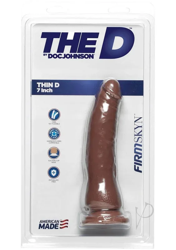 7-Inch Caramel Thin Dildo – Handcrafted FIRMSKYN Pleasure