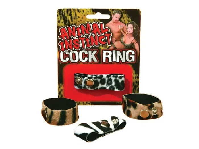 ‘++Animal Instinct Cockring Leopard