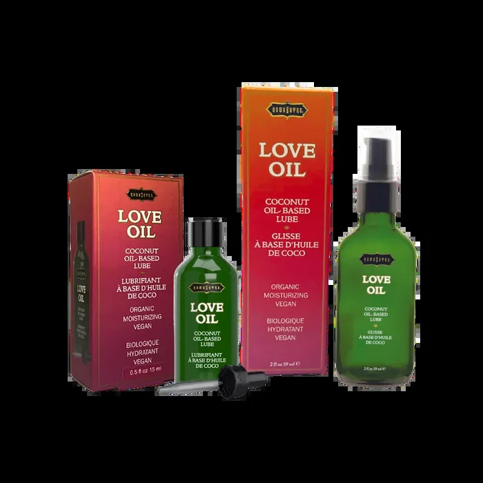 Aceite de amor Kama Sutra, lubricante a base de coco