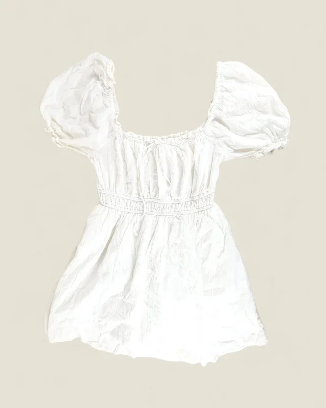 AERIE WHITE MINI DRESS LADIES MEDUIM PRE-LOVED