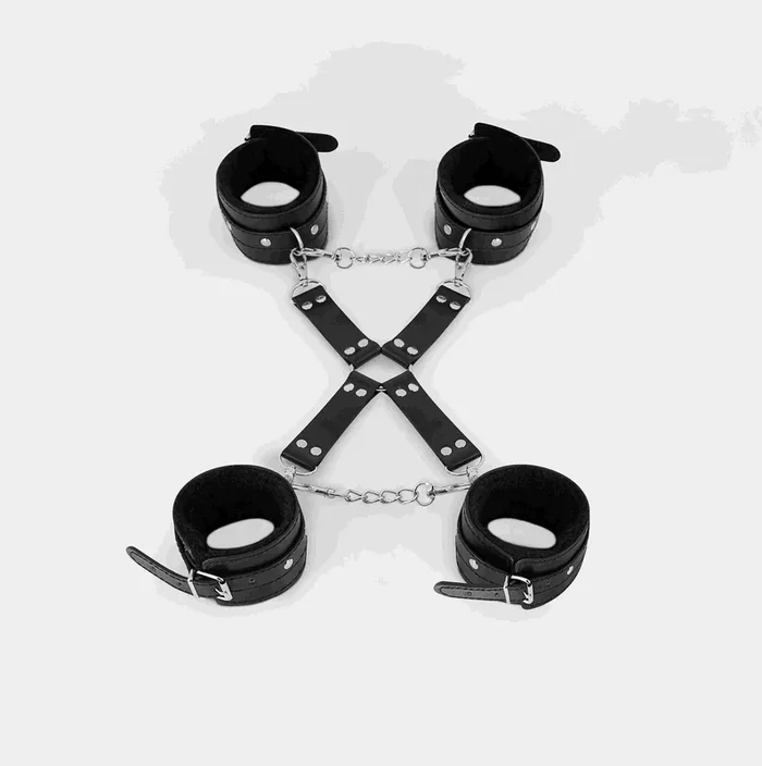 All 4’s Fuzzy Cuff Set from Male Power
