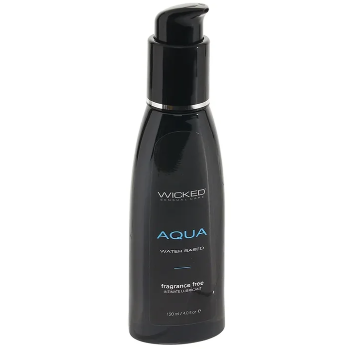 Aqua Fragrance Free Water Based Lube 4oz/120ml