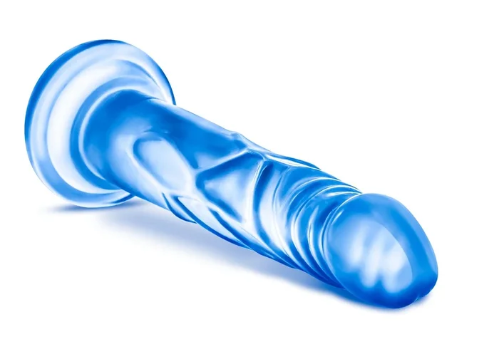B Yours Sweet N Hard Blue Realistic 7.5 Inch Dildo with Suction Cup
