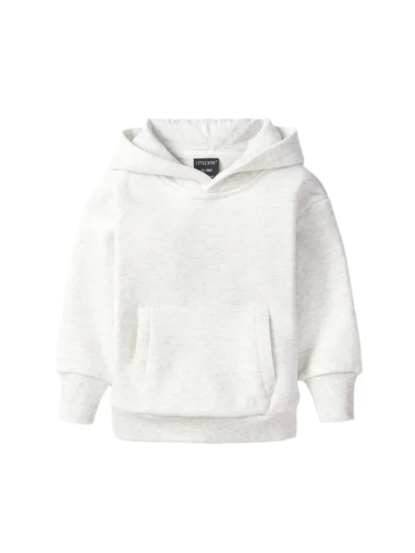 Baby Elevated Hoodie – Light Heather Grey