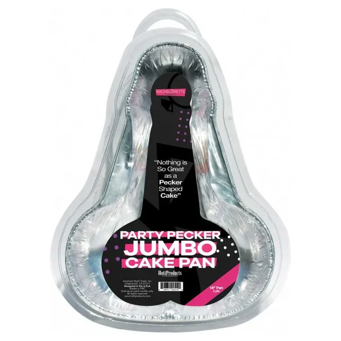 Bachelorette Jumbo Party Pecker Cake Pan