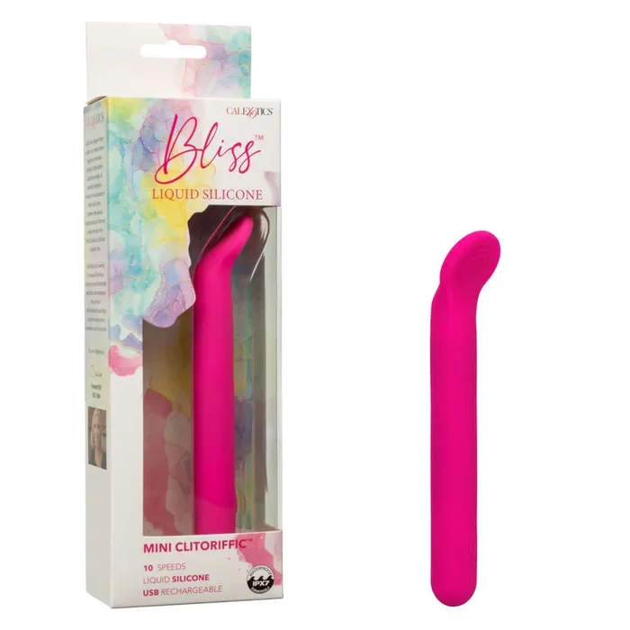 Bliss Mini Clitoriffic Liquid Silicone Pink Vibrator – Your Path to Pure Pleasure