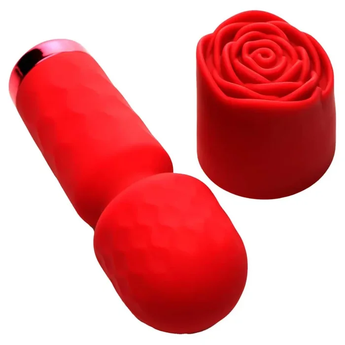 Bloomgasm Pleasure Rose Petite Mini Silicone Rose Wand