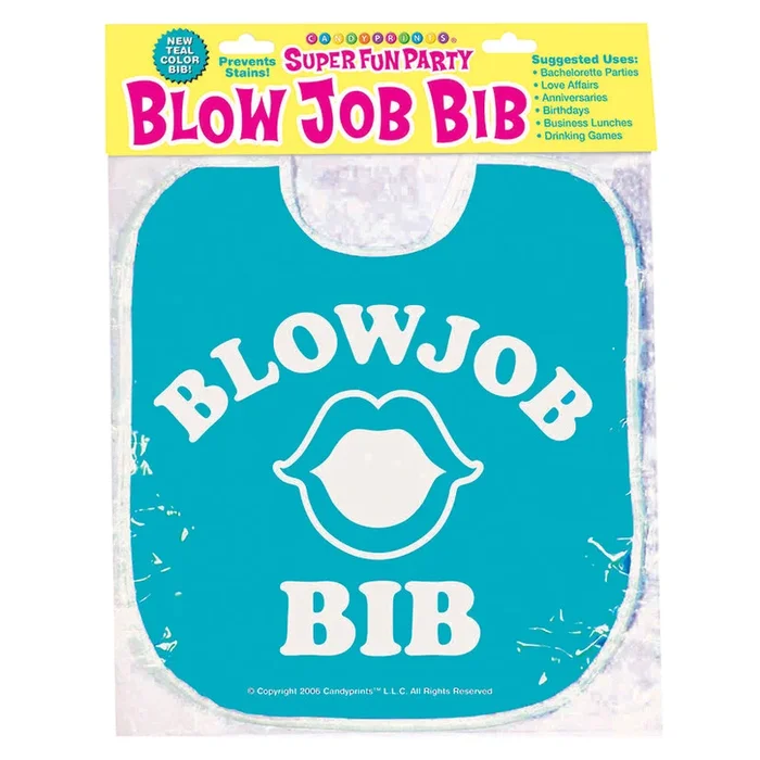Blow Job Bib – Teal