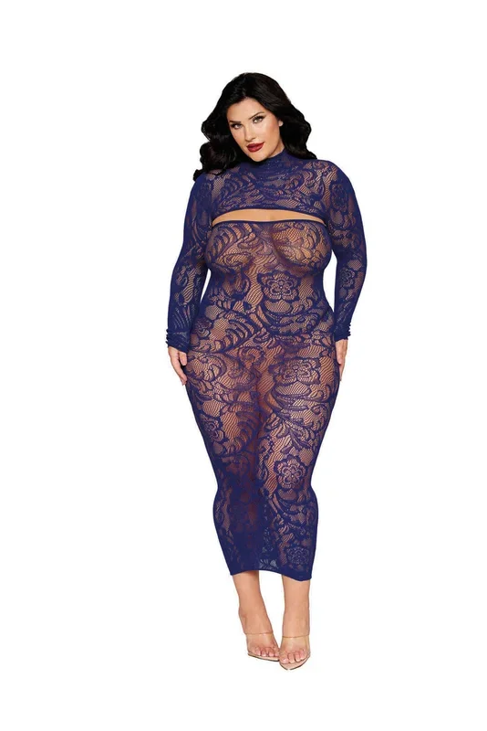 Bodystocking Gown and Shrug Dmnd – Queen – Eclipse