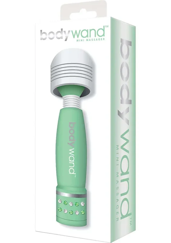 Bodywand Mini Massager Mint – Compact, Powerful, Flexible Neck, Splash-Proof