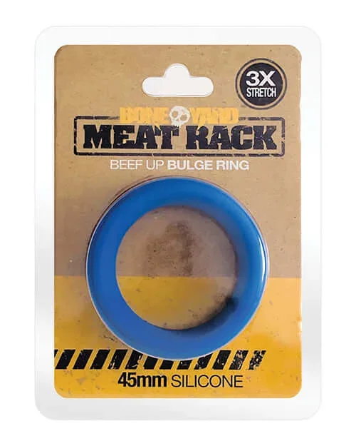 Boneyard Meat Rack Beef Up Bulge Cock Ring – Blue | Enhance Your Pleasure with Superior Comfort and Durability