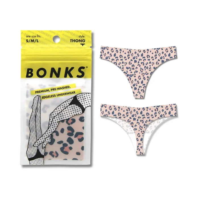 Bonks Cat’s Out Of The Bag Seamless Thong O/S