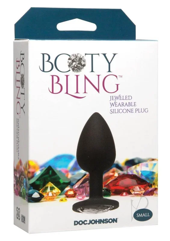 Booty Bling Small Silver: Sparkling Elegance for Your Intimate Play