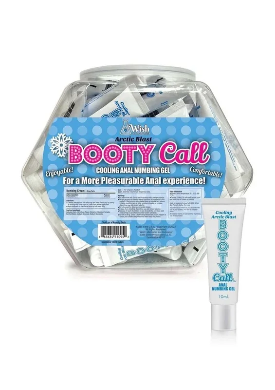 Booty Call Cooling Anal Numbing Gel