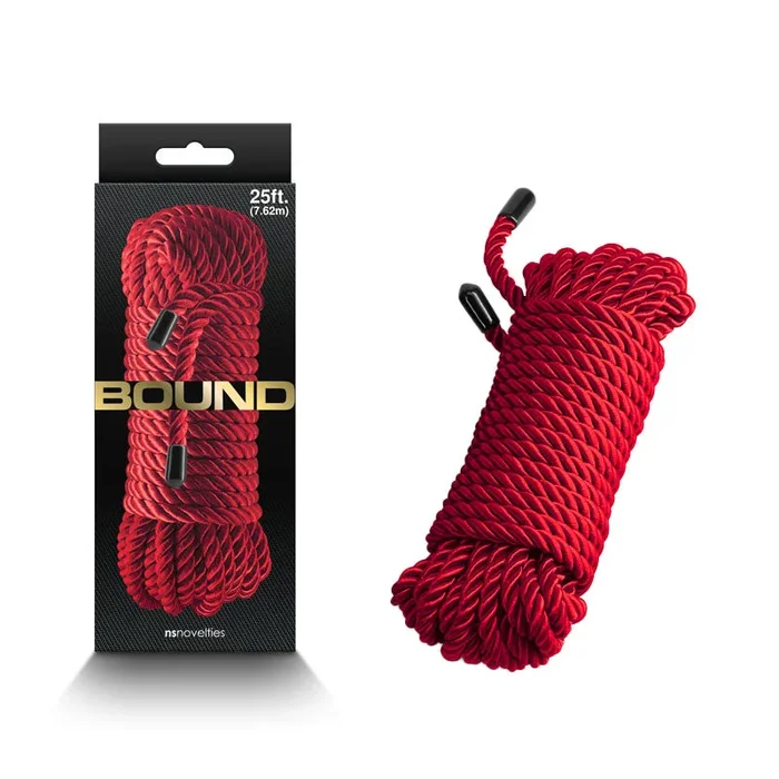 Bound Rope – Red – Red Bondage Rope – 7.6 metre length