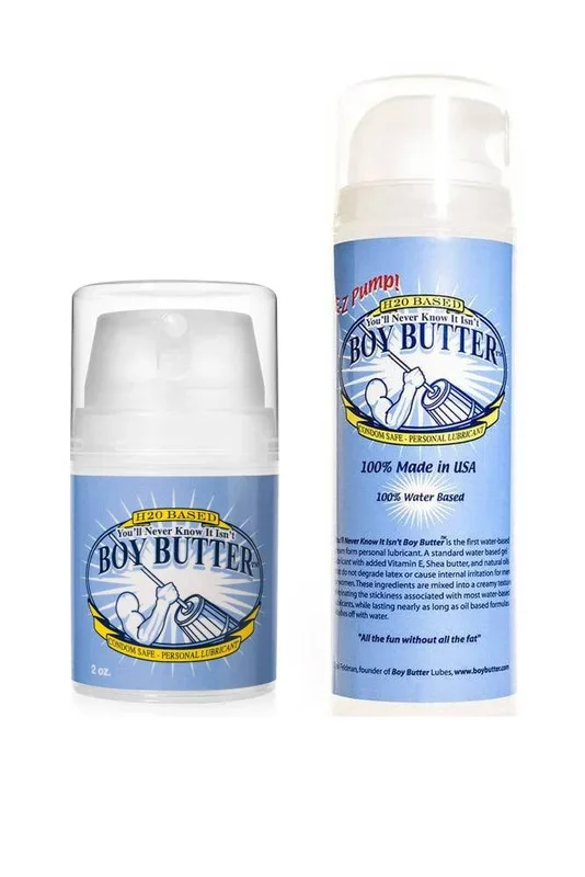 Boy Butter – H2O Formula – Pump – Various Sizes