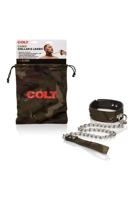 Cal Exotics – Colt – Camo Collar & Leash