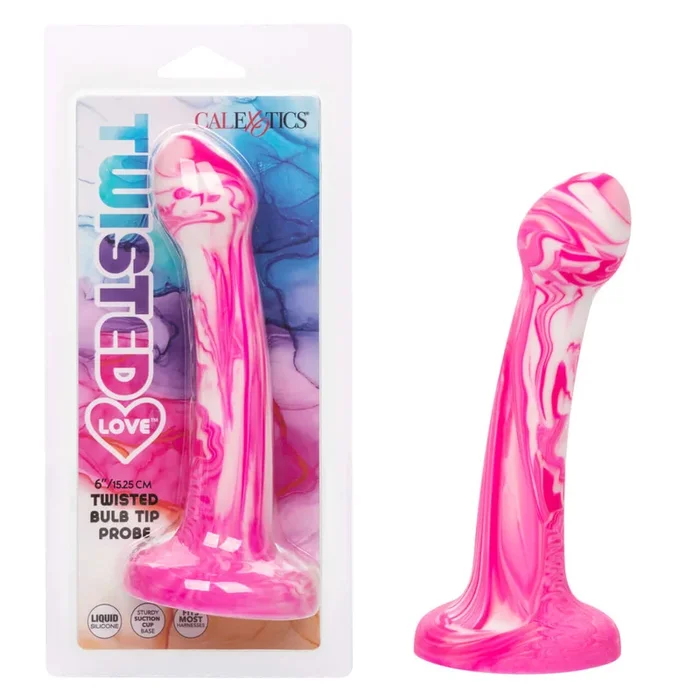 California Exotic Novelties Twisted Love Pink Bulb Tip Probe