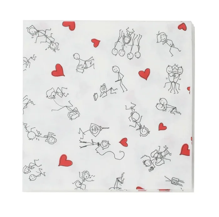 Candy Prints Dirty Napkins: Provocative Stick Figure Designs for Adults Only