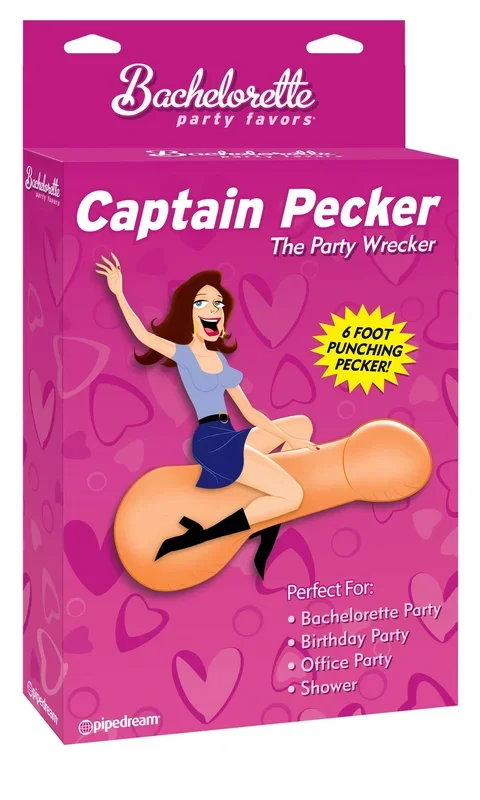Captain Pecker: The Ultimate Bachelorette Party Inflatable Fun!