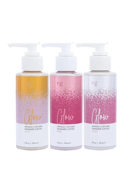CG – Glow – Vanilla Cupcake Shimmer Lotion – Assorted Colors