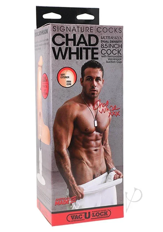 Chad White Signature Cocks: 8.5-inch ULTRASKYN Replica for Authentic Sensation