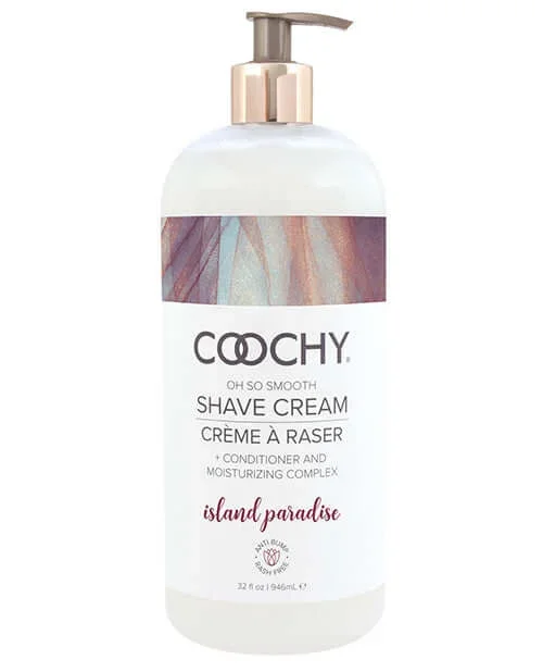 Classic Erotica Coochy Rash-Free Shave Cream – Island Paradise, 32 oz