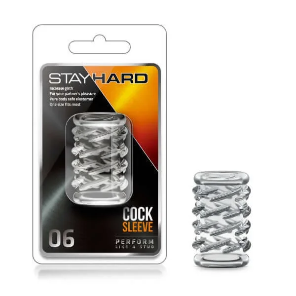 Clear Stay Hard Cock Sleeve 06 – Enhance Sensation and Pleasure