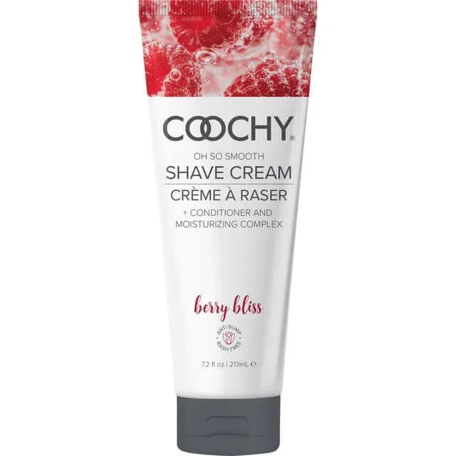 COOCHY Oh So Smooth Shave Cream Berry Bliss 7.2 Oz – Red Bump Prevention