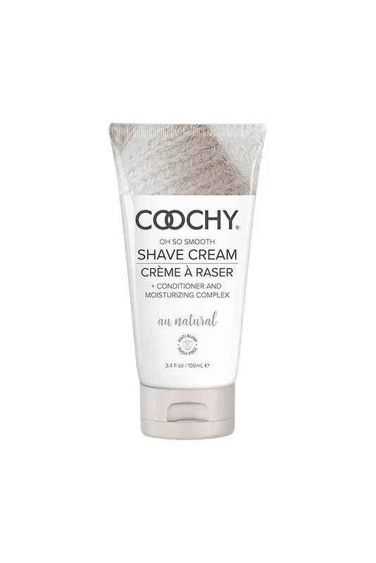 Coochy Shave Cream – Au Natural Fragrance Free – 3.4 oz.