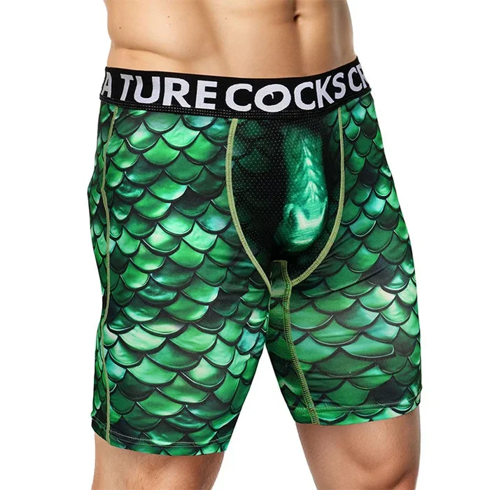 Creature Wear Cockness Monster Lake Creature Boxer Shorts