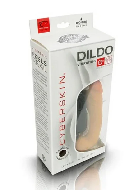 Cyberskin Vibrating Cyber Cock with Balls