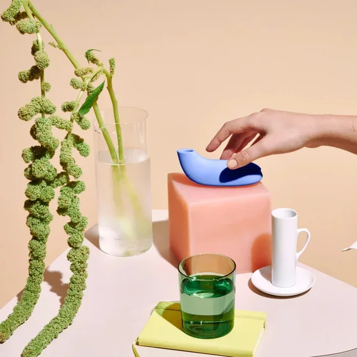 Dame Products Aer Pulsing Pressure Wave Suction Toy Clitoral Air Stimulator (Brand New Packaging)