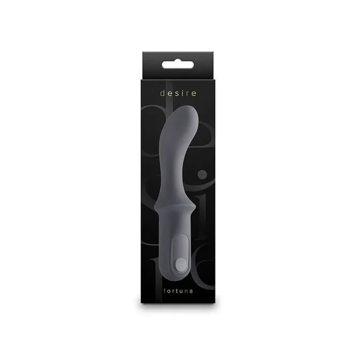 Desire Fortuna Smoke Gray Vibrator: Discover Deep G-Spot Pleasure
