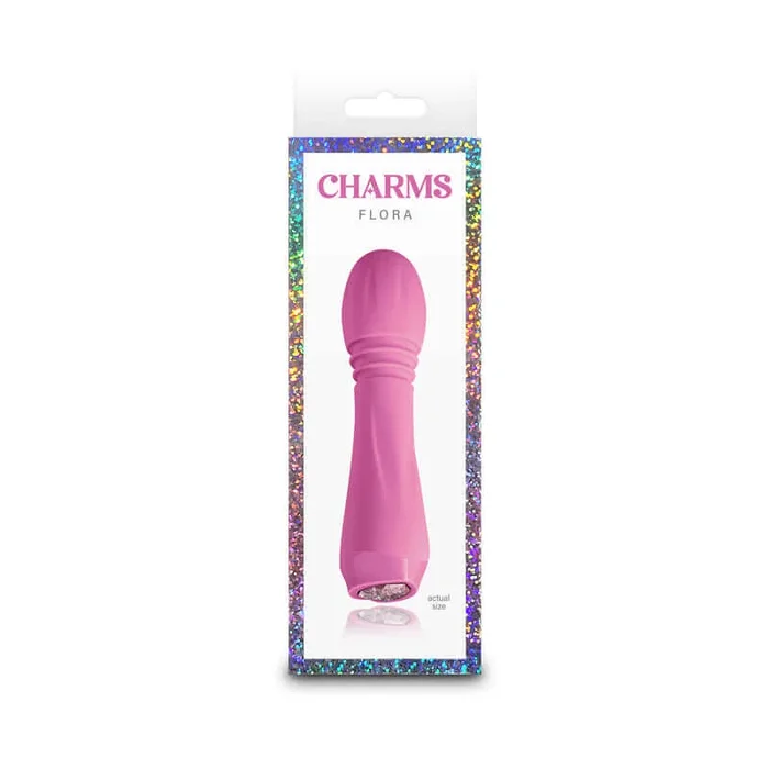 Discover Blissful Pleasure: Charms Flora Coral Vibrator by NS Novelties