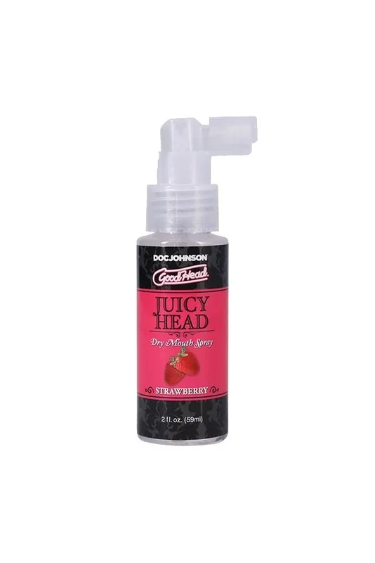 Doc Johnson – GoodHead – Juicy Head Dry Mouth Spray – Strawberry – 2 oz