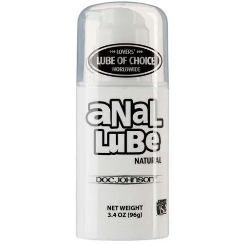Doc Johnson Natural Anal Lube 3.4oz Bottle – Personal Lubricant