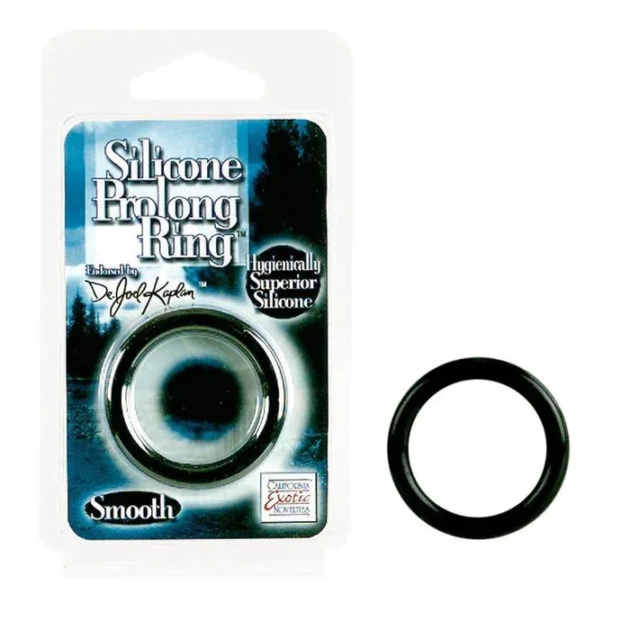 Dr. Joel’s Silicone Prolong Ring Smooth – Black