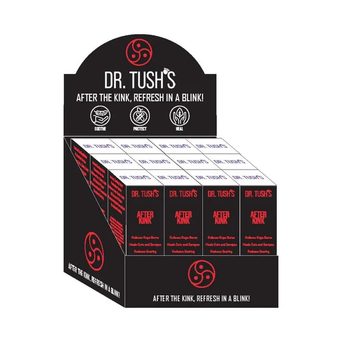 Dr Tushs After Kink 12 Pack Display