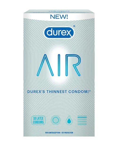 Durex Air 10 Count Latex Condoms