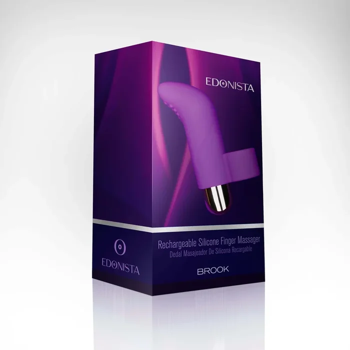 Edonista Brook Bullet Vibrator – Powerful Finger Massager for Intense Pleasure