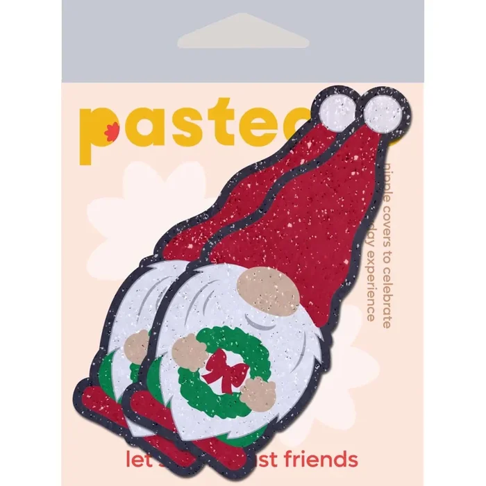 Elevate Your Holiday Spirit with Pastease Garden Gnome Wreath Nipple Pasties