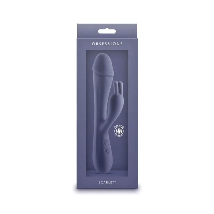 Elevate Your Sensual Experience with the Obsessions Scarlett Dark Blue Rabbit Vibrator
