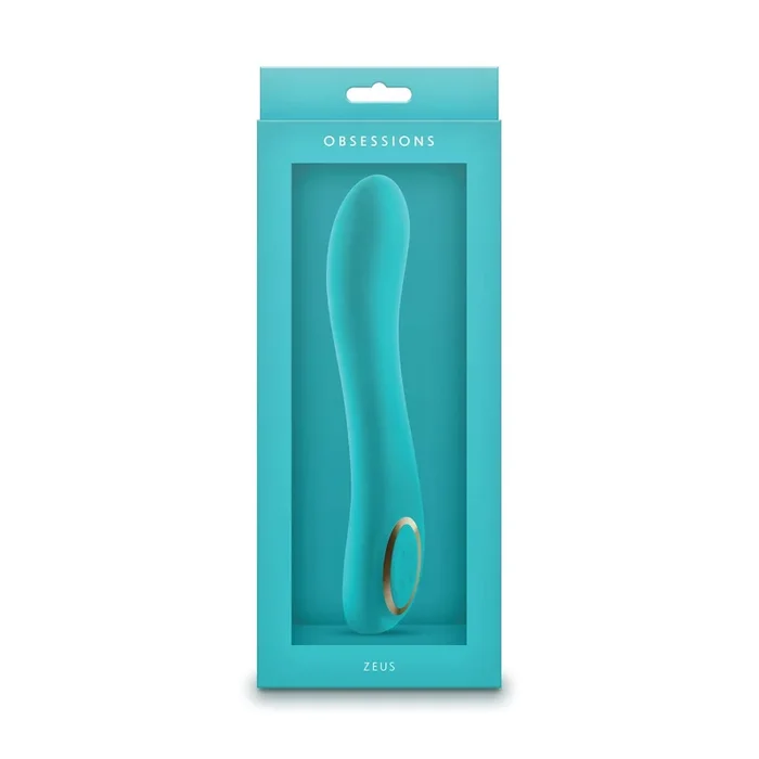 Embark on a Sensual Journey with the Obsessions Zeus Light Green Vibrator