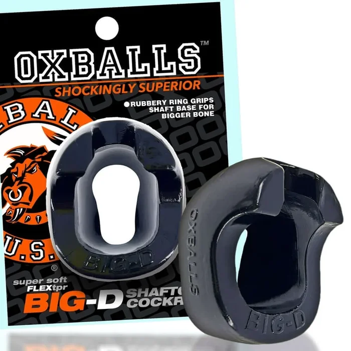 Enhance Your Experience with the Big-D Cock Ring Black from Oxballs