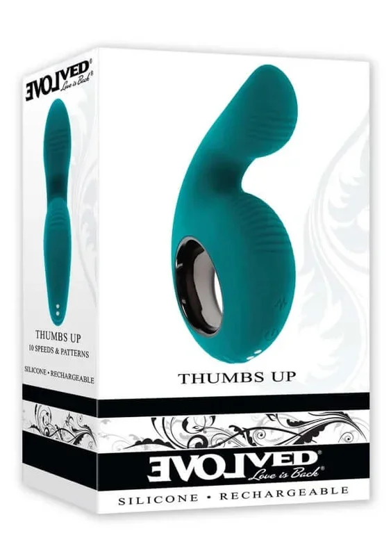 Evolved Thumbs Up Dual Motor Vibe – Waterproof & Rechargeable