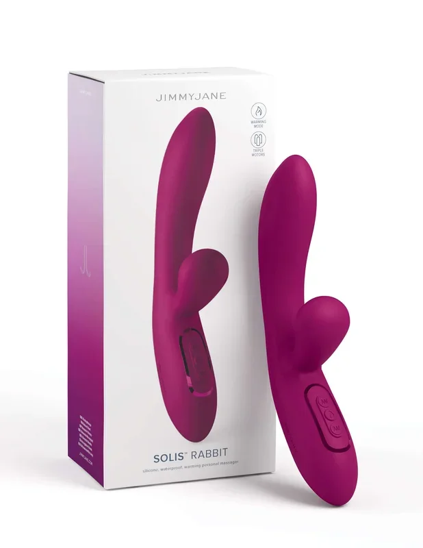 Experience Ecstasy with the JimmyJane Rabbit Solis Vibrator