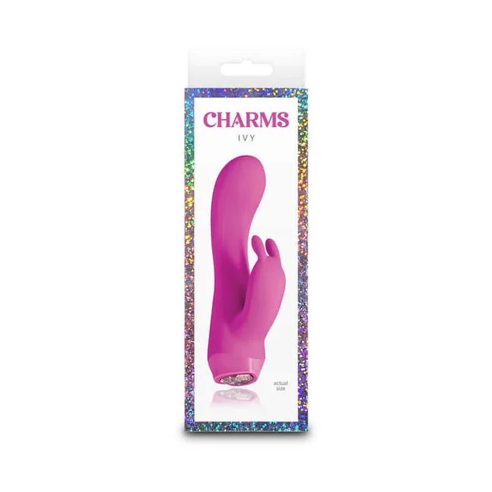 Experience Elegance: Charms Ivy Magenta Pink Vibrator by NS Novelties