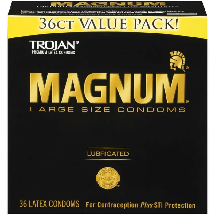 Experience Magnum Comfort and Protection with Trojan Latex Condoms 36 Pack